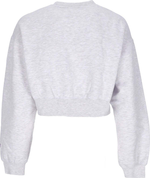 OBEY-Felpa-Girocollo-Corta-Donna-Little-Lamb-Baby-Crew-Specialty-Fleece-Ash-Grey-da-donna