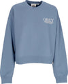 OBEY-Felpa-Girocollo-Donna-W-Cities-Crew-Coronet-Blue-da-donna