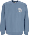 OBEY-Felpa-Girocollo-Uomo-Peace-Program-Crew-Fleece-Coronet-Blue-da-uomo