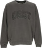 OBEY-Felpa-Leggera-Girocollo-Uomo-Pigment-Collegiate-Extra-Heavy-Crew-Fleece-Pigment-Pirate-Black-da-uomo