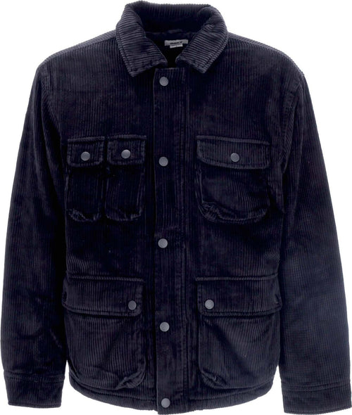 OBEY-Giacca-Workwear-Uomo-Larson-Jacket-Black-da-uomo