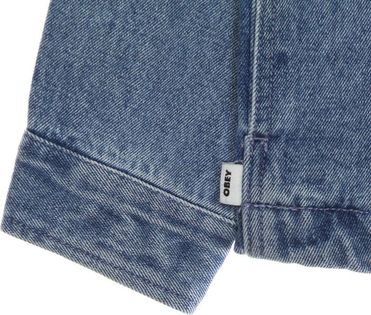 OBEY-Giacca-Workwear-Uomo-Morrison-Jacket-Light-Indigo-da-uomo
