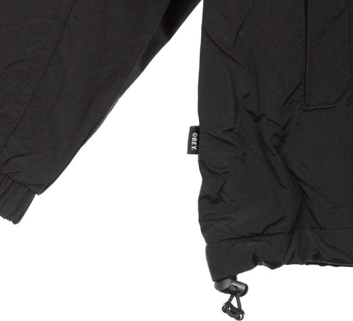 OBEY-Giaccone-Uomo-Prone-Black-da-uomo