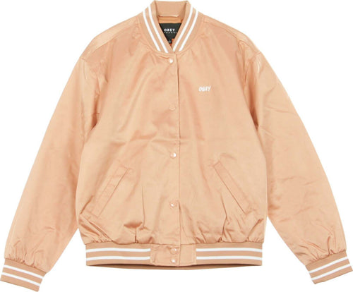 OBEY-Giubbotto-Bomber-Donna-Lilah-Jacket-Dusty-Coral-da-donna