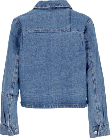 OBEY-Giubbotto-Jeans-Donna-W-Rebuilt-Shirt-Jacket-Light-Indigo-da-donna