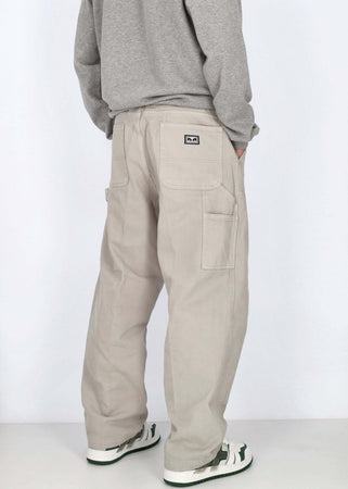 OBEY-Jeans-Uomo-Big-Wig-Denim-Carpenter-Pant-Silver-Grey-da-uomo