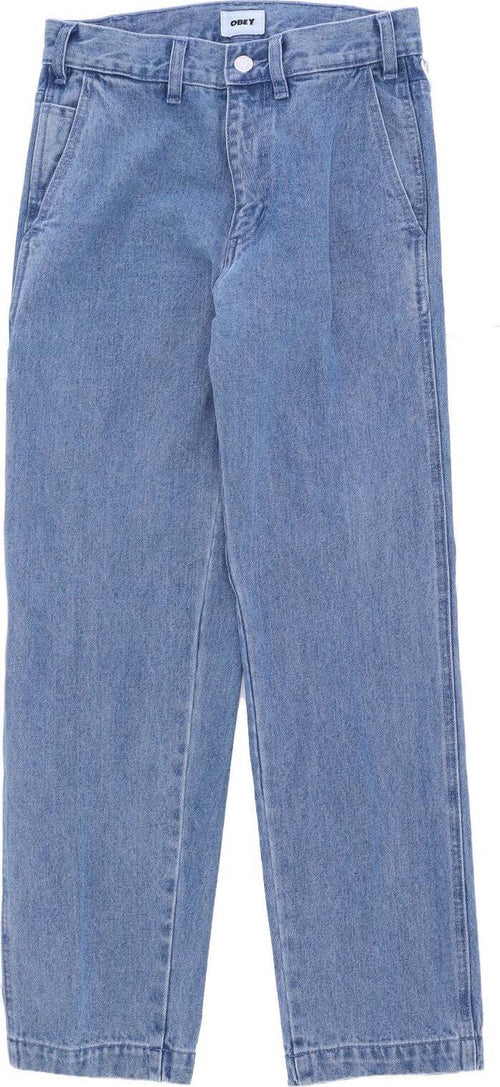 OBEY-Jeans-Uomo-Hardwork-Carpenter-Denim-Pant-Light-Indigo-da-uomo