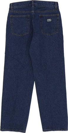 OBEY-Jeans-Uomo-Hardwork-Denim-Stonewash-Indigo-da-uomo