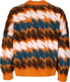 OBEY-Maglione-Donna-Ari-Sweater-Orange-Oxide-Multi-da-donna