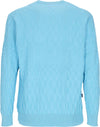 OBEY-Maglione-Leggero-Uomo-Spatial-Sweater-Sky-Blue-da-uomo