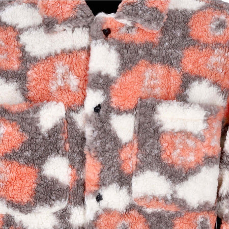OBEY-Orsetto-Uomo-Romie-Sherpa-Jacket-Orange-Oxide-Multi-da-uomo
