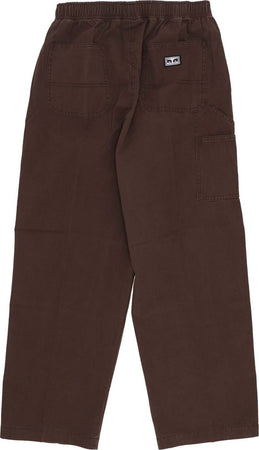 OBEY-Pantalone-Lungo-Uomo-Big-Easy-Canvas-Pant-Dark-Brown-da-uomo