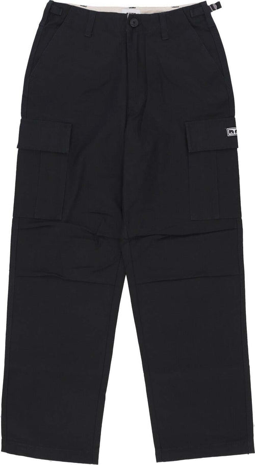 OBEY-Pantalone-Lungo-Uomo-Big-Timer-Cargo-Pant-Digital-Black-da-uomo