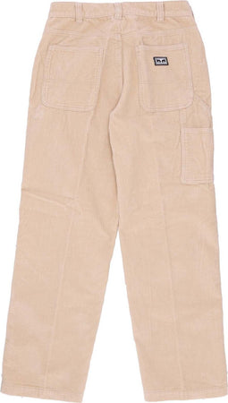OBEY-Pantalone-Lungo-Uomo-Big-Timer-Cord-Pant-Irish-Cream-da-uomo
