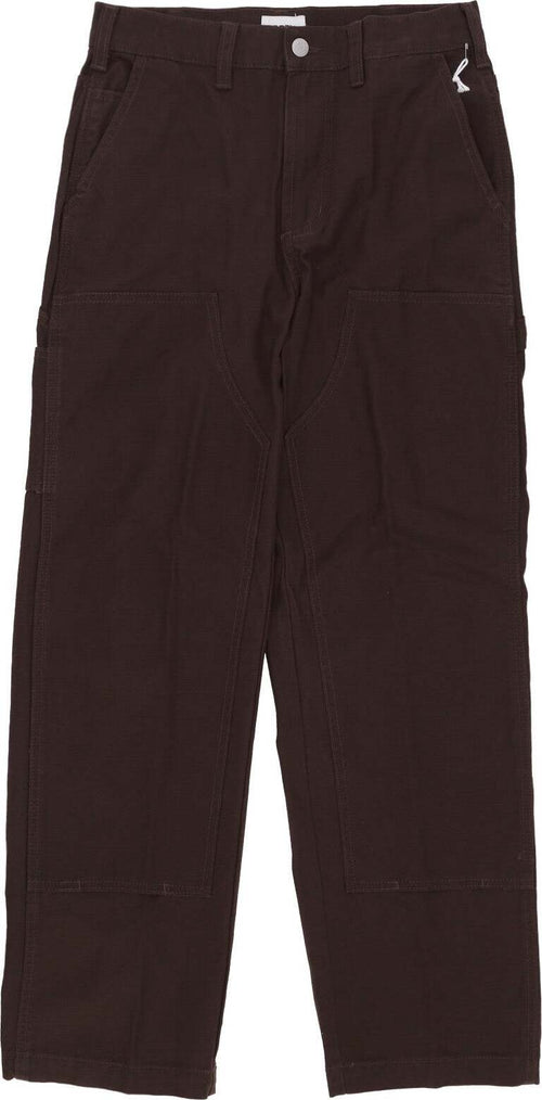 OBEY-Pantalone-Lungo-Uomo-Big-Timer-Twill-Double-Knee-Carpenter-Pant-Java-Brown-da-uomo