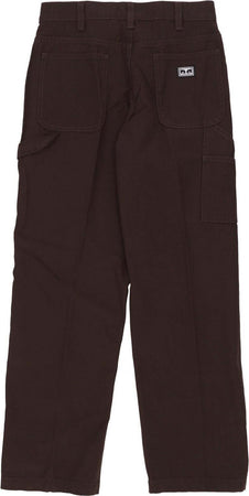 OBEY-Pantalone-Lungo-Uomo-Big-Timer-Twill-Double-Knee-Carpenter-Pant-Java-Brown-da-uomo