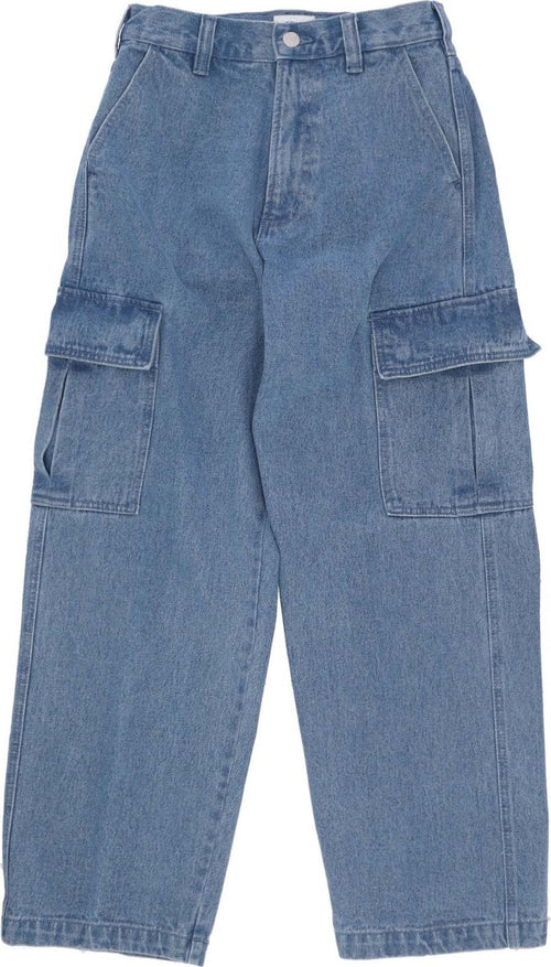 OBEY-Pantalone-Lungo-Uomo-Big-Wig-Cargo-Denim-Pant-Light-Indigo-da-uomo