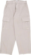 OBEY-Pantalone-Lungo-Uomo-Big-Wig-Cargo-Denim-Pant-Silver-Grey-da-uomo