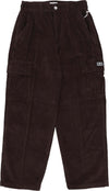 OBEY-Pantalone-Lungo-Uomo-Bigwig-Baggy-Corduroy-Cargo-Pant-Java-Brown-da-uomo