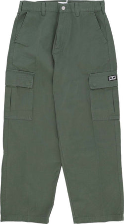 OBEY-Pantalone-Lungo-Uomo-Bigwig-Baggy-Twill-Cargo-Pant-Laurel-Wreath-da-uomo