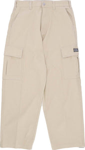 OBEY-Pantalone-Lungo-Uomo-Bigwig-Baggy-Twill-Cargo-Pant-Silver-Grey-da-uomo