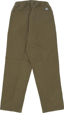 OBEY-Pantalone-Lungo-Uomo-Easy-Twill-Pant-Field-Green-da-uomo