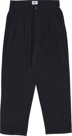 OBEY-Pantalone-Lungo-Uomo-Fubar-Pleated-Pant-Black-da-uomo