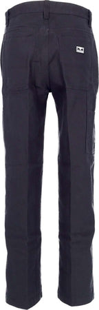 OBEY-Pantalone-Lungo-Uomo-Hardwork-Carpenter-Pant-Black-da-uomo