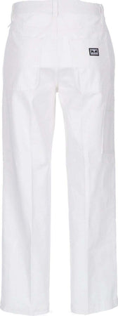 OBEY-Pantalone-Lungo-Uomo-Hardwork-Carpenter-Pant-White-da-uomo