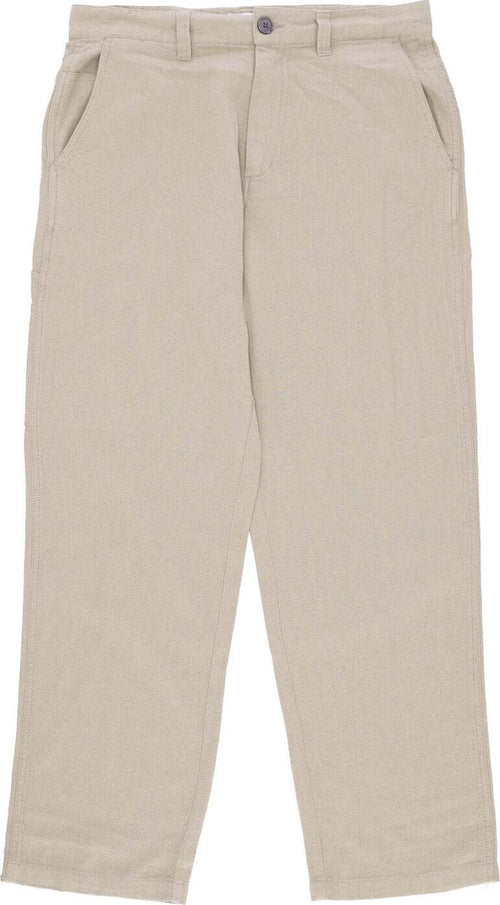 OBEY-Pantalone-Lungo-Uomo-Hardwork-Linen-Carpenter-Pant-Oatmeal-da-uomo