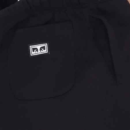 OBEY-Pantalone-Tuta-Felpato-Uomo-Bold-Sweatpants-Black-da-uomo