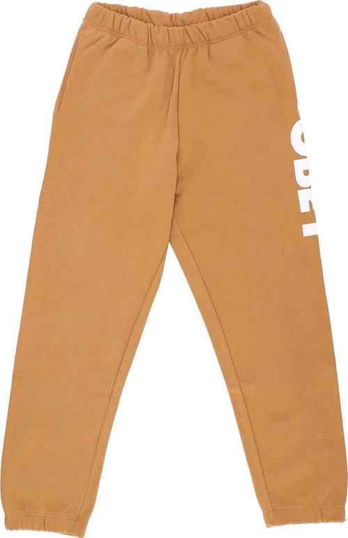 OBEY-Pantalone-Tuta-Felpato-Uomo-Bold-Sweatpants-Brown-Sugar-da-uomo