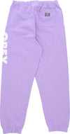 OBEY-Pantalone-Tuta-Felpato-Uomo-Bold-Sweatpants-Digital-Lavender-da-uomo