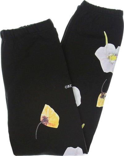 OBEY-Pantalone-Tuta-Felpato-Uomo-Redux-Sweatpant-Specialty-Fleece-Black-da-uomo
