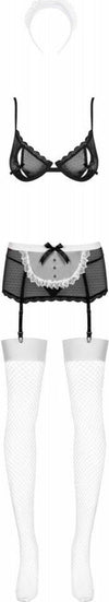Obsessive Maidme Cameriera Sexy Lingerie Set 5 Pezzi Costume Travestimento Taglia S/M Salute e cura della persona/Erotismo e contraccezione/Abbigliamento erotico in pelle e latex/Donna/Set Kondorama - Martinsicuro, Commerciovirtuoso.it