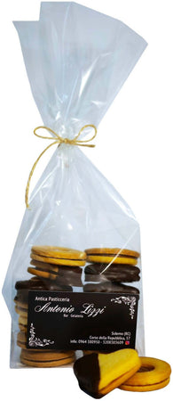 Occhi di Bue Biscotti Artigianali 500gr di Pasta Frolla Biscotti Fatti a Mano In Italia Antonio Lizzi