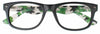 Occhiali Da Lettura Unisex Prontoleggo Modello Mimetic Nero +2,00 Aste Camouflage Flessibili Con Meccanismo A Molla Lenti Asferiche Sottili E Infrangibili Industrie Ottiche Italiane Srl