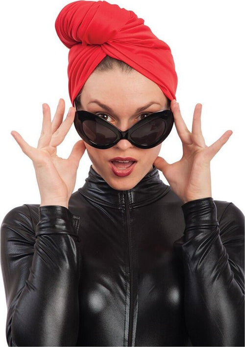 Occhiali Da Sole Travestimento Anni '50 Neri Occhiali Da Vamp Casa e cucina/Hobby creativi/Articoli per feste e compleanni/Cappellini maschere e accessori/Occhiali Kondorama - Martinsicuro, Commerciovirtuoso.it