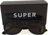 Occhiali Da Sole Uomo Super by Retrosuperfuture Montatura Nera Spessa Squadrata Con Inserti Metallici Color Oro Con Astuccio A Sacco Morbido E Panno Per Pulizia Moda/Uomo/Accessori/Occhiali e accessori/Occhiali da sole Ideart - Valdilana, Commerciovirtuoso.it