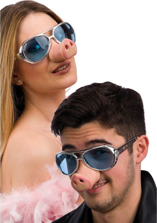Occhiali divertenti per travestimento da Maiale con Naso in Gomma da Maiale Casa e cucina/Hobby creativi/Articoli per feste e compleanni/Cappellini maschere e accessori/Occhiali Kondorama - Martinsicuro, Commerciovirtuoso.it