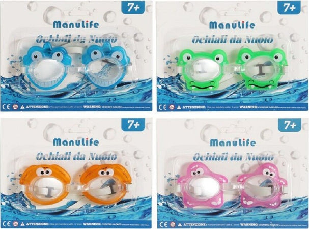 Occhialini Da Nuoto Per Bambini Da Piscina Con Animaletti Colorati 16x4cm 605419 Sport e tempo libero/Attività ricreative all'aperto/Sport acquatici/Nuoto/Occhialini Trade Shop italia - Napoli, Commerciovirtuoso.it