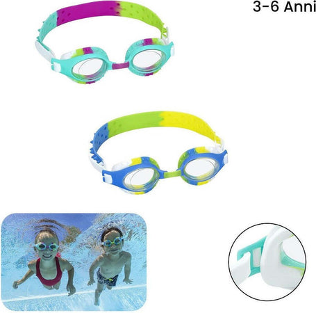 Occhialini Da Nuoto Piscina Mare Swirl Per Bambini 3+anni Colori Assortiti 21099 Sport e tempo libero/Attività ricreative all'aperto/Sport acquatici/Nuoto/Occhialini Trade Shop italia - Napoli, Commerciovirtuoso.it
