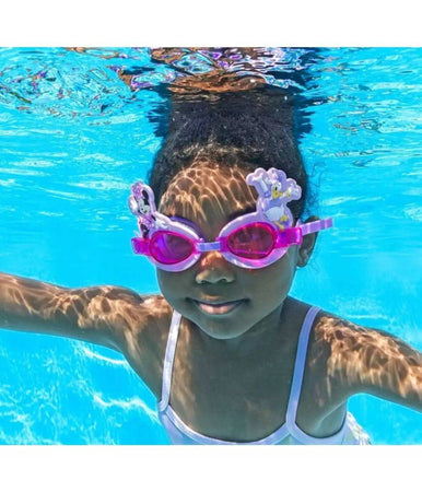 Occhialini Disney Minnie E Paperina Per Bambini Nuoto Piscina Mare Estate 3+
