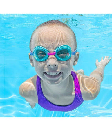 Occhialini Disney Principessa Ariel Bambini Regolabili Nuoto Piscina Mare Estate