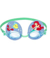 Occhialini Disney Sirenetta Ariel Bambini Regolabili Nuoto Piscina Mare Estate