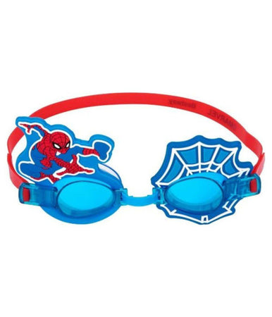Occhialini Marvel Spiderman Per Bambini Regolabili Nuoto Piscina Mare Estate 3+