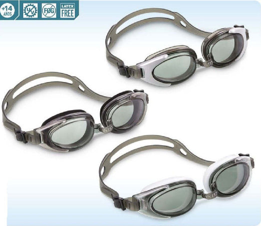 Occhialini Sport Da Nuoto Piscina Mare +14 Anni Grigio/bianco/trasparente 55685 Sport e tempo libero/Attività ricreative all'aperto/Sport acquatici/Nuoto/Occhialini Trade Shop italia - Napoli, Commerciovirtuoso.it