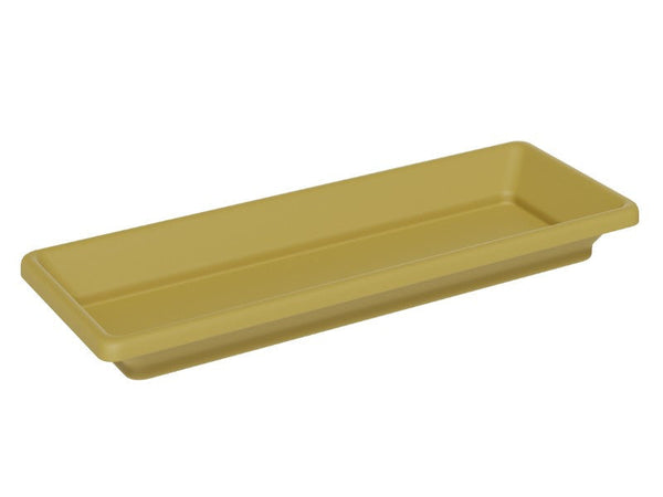 Sottovaso rettangolare "Sottocassetta Basic" per fiori e piante da esterno