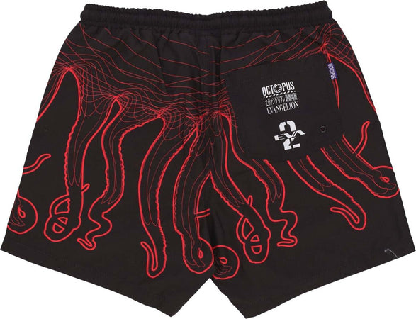 OCTOPUS-Costume-Pantaloncino-Uomo-Evangelion-02-Flowing-Octopus-Swimtrunk-Black-da-uomo