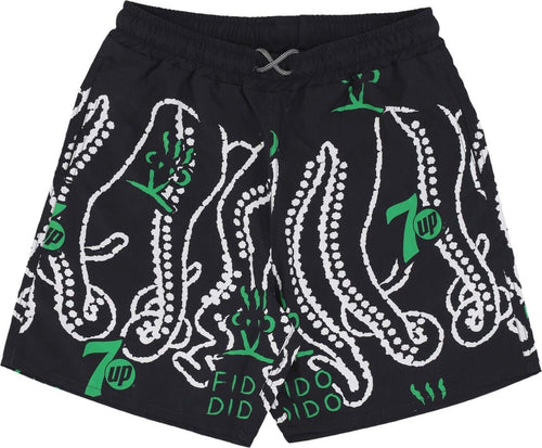 OCTOPUS-Costume-Pantaloncino-Uomo-Splashed-Boardshort-X-7up-Black-da-uomo